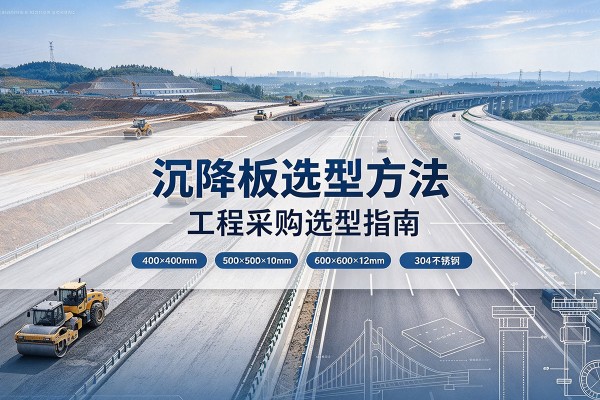 遂昌沉降板选择方法