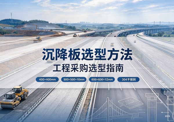 遂昌沉降板选择方法