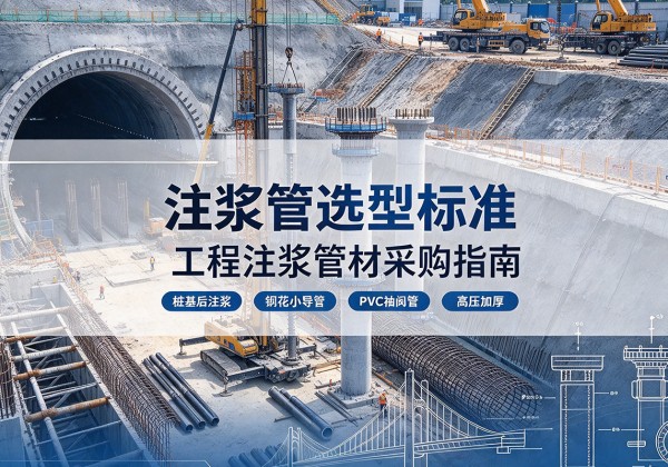 遂昌注浆管选型标准